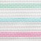 10.5" Faux Jute Stripe Mesh Ribbon: Blue, Mint, Pink, White (10 Yards)